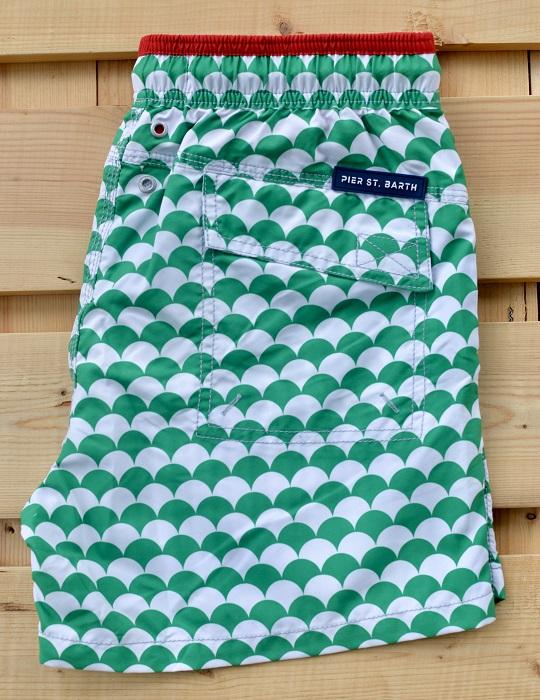 Men's South Beach Sports Swim Shorts - Scales