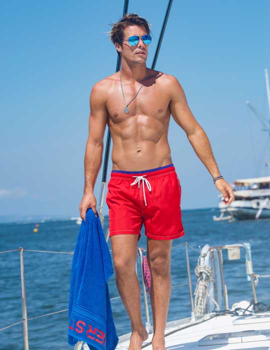 Men's South Beach Sports Swim Shorts - Solid