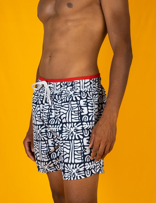 Men's South Beach Sports Swim Shorts - Coral