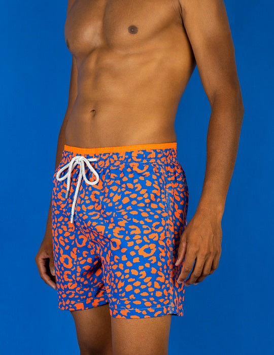 Men's South Beach Sports Swim Shorts - Panther