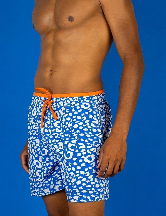 Men's South Beach Sports Swim Shorts - Panther