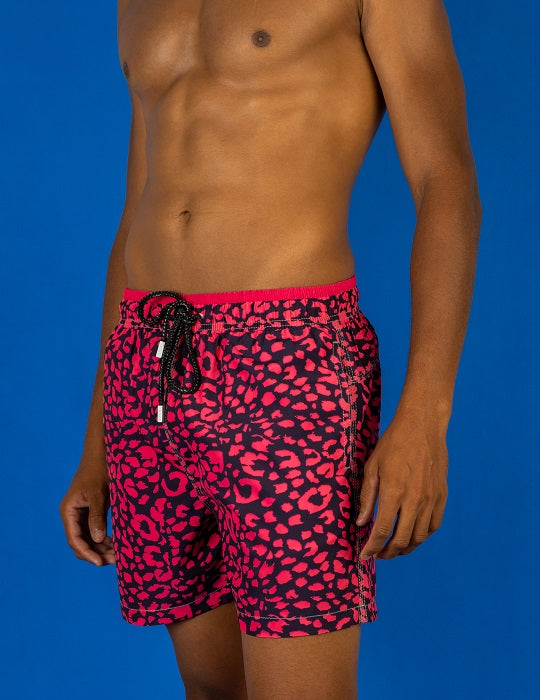 Men's South Beach Sports Swim Shorts - Panther