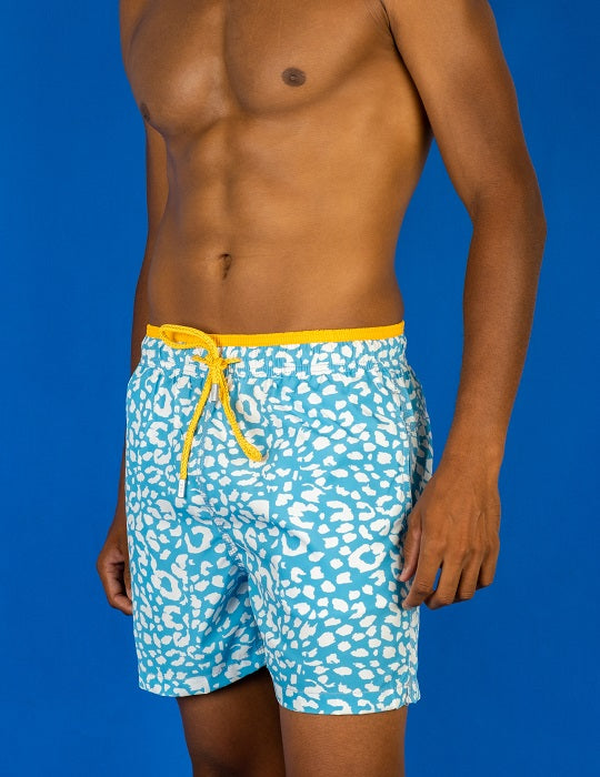 Men's South Beach Sports Swim Shorts - Panther