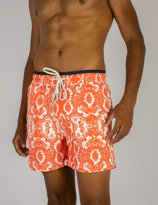 Men's South Beach Sports Swim Shorts - Python