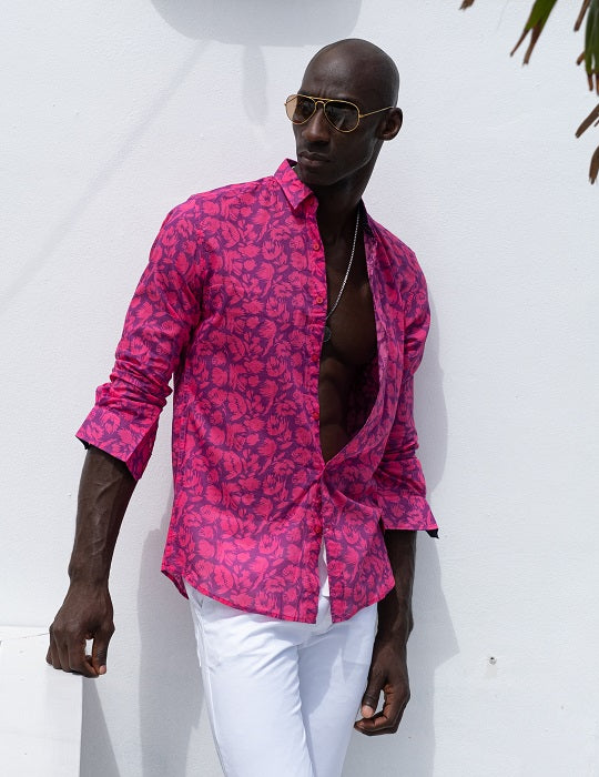 Men's St-Jean Lightweight Cotton Voile Shirt – Bloom