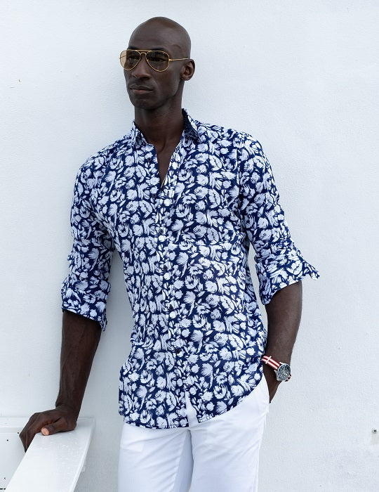 Men's St-Jean Lightweight Cotton Voile Shirt – Bloom