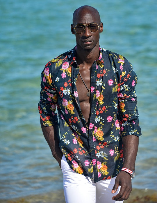 Men's St-Jean Lightweight Cotton Voile Shirt – Blossom