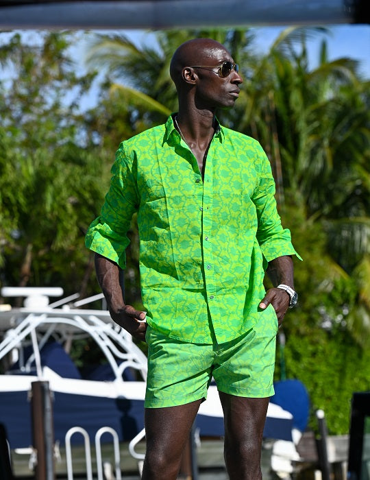 Men's St-Jean Lightweight Cotton Voile Shirt – Butterfly