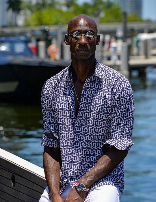 Men's St-Jean Lightweight Cotton Voile Shirt – Checkmate