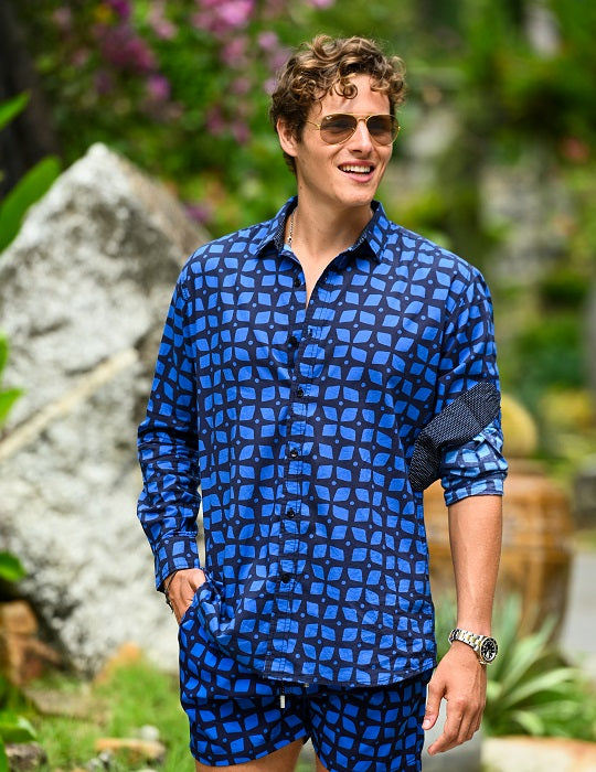 Men's St-Jean Lightweight Cotton Voile Shirt – Clover Big