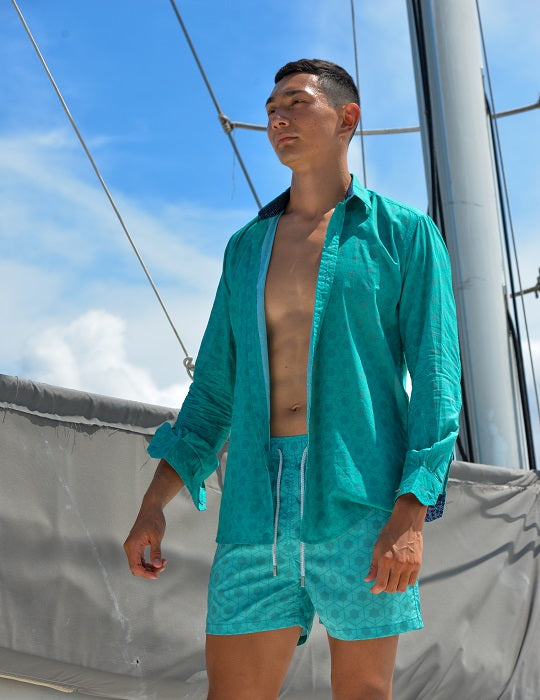 Men's St-Jean Lightweight Cotton Voile Shirt – Hexa