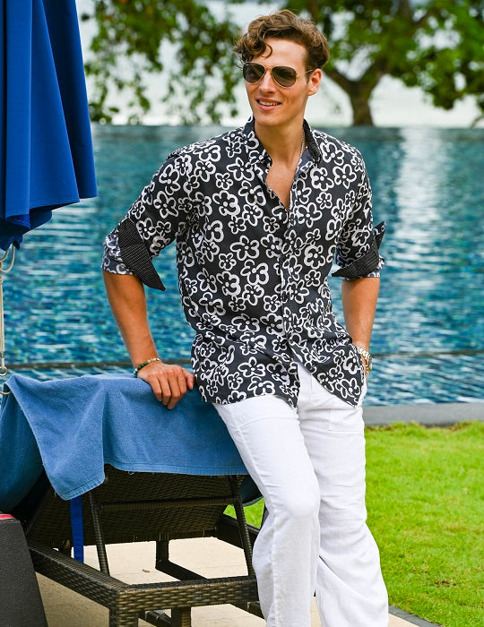 Men's St-Jean Lightweight Cotton Voile Shirt – Mirasol