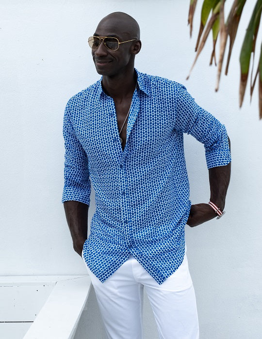 Men's St-Jean Lightweight Cotton Voile Shirt – Peace