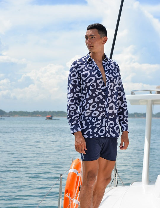 Men's St-Jean Lightweight Cotton Voile Shirt – Pug