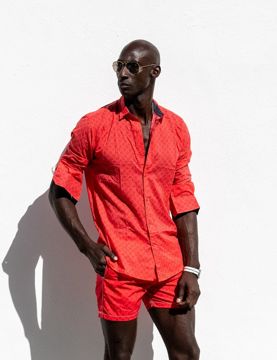 Men's St-Jean Lightweight Cotton Voile Shirt – Spool Checks