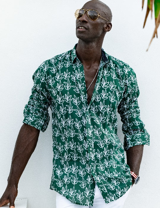 Men's St-Jean Lightweight Cotton Voile Shirt – Sprig