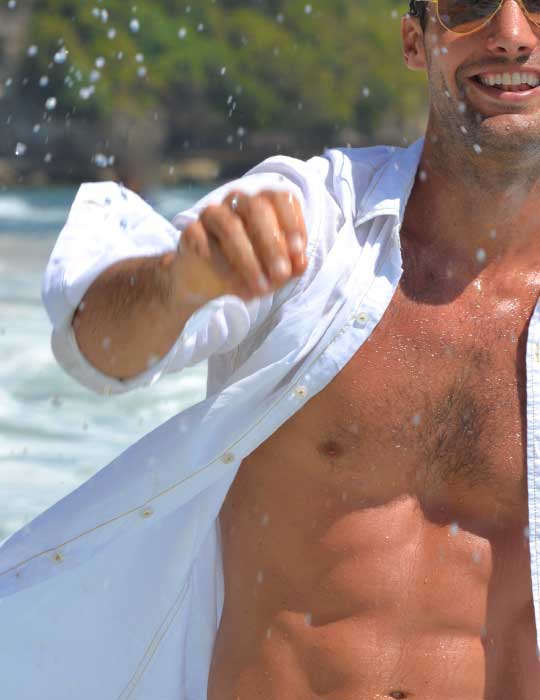 Men's Bali Cotton Shirts - Muslin