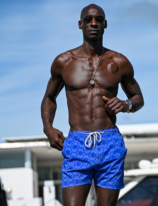 Bora Bora Tailored Swim Shorts - Butterfly