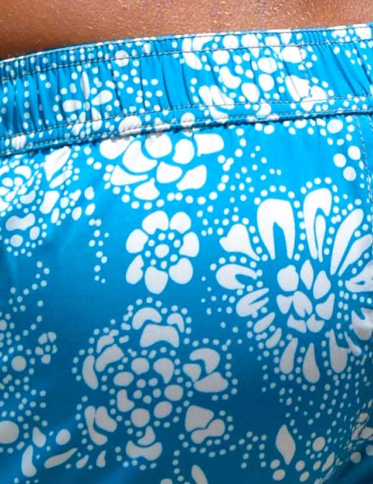 Men's Bora Bora Tailored Swim Shorts - Floral