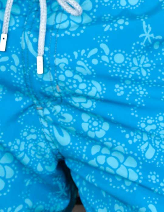Men's Bora Bora Tailored Swim Shorts - Floral