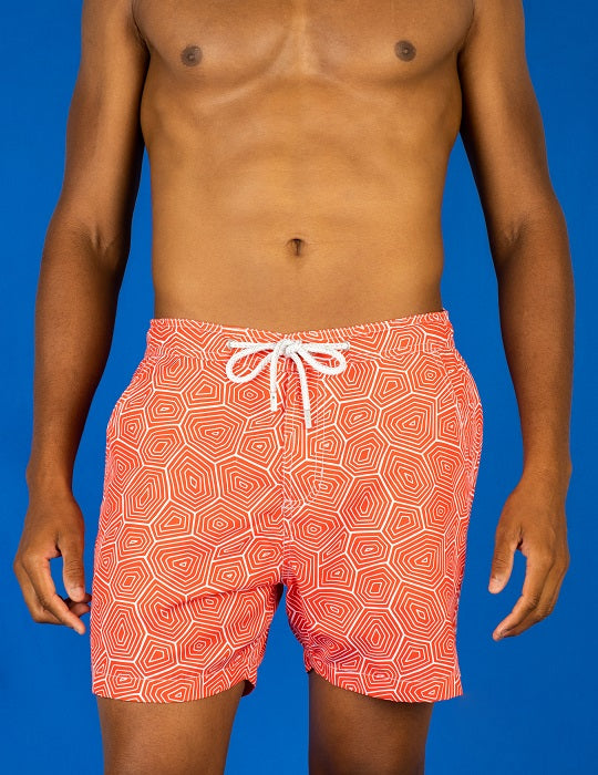 Men's Bora Bora Tailored Swim Shorts - Leatherback