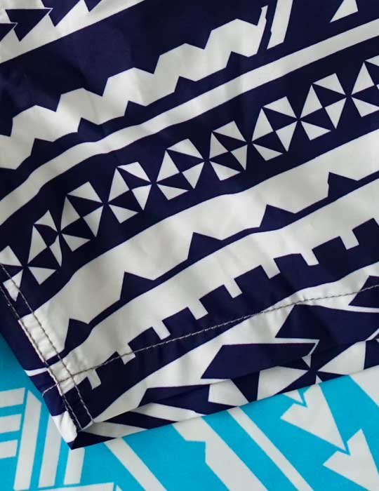 Men's Bora Bora Tailored Swim Shorts - Poly Tattoo