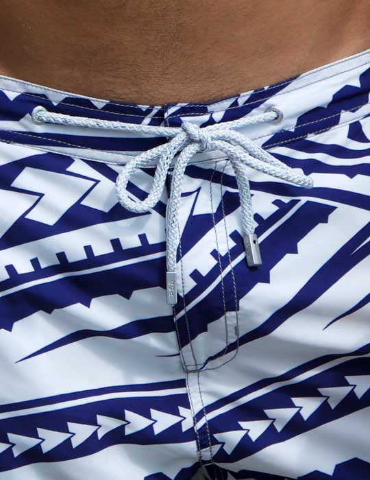 Men's Bora Bora Tailored Swim Shorts - Poly Tattoo