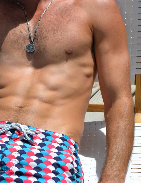Men's Bora Bora Tailored Swim Shorts - Scales
