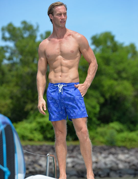 Bora Bora Tailored Swim Shorts - Sea Urchins