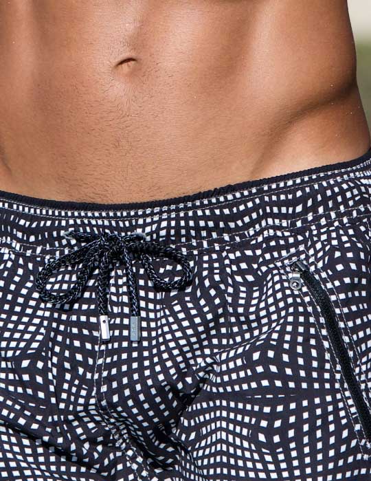 Men's Cannes Sports Swim Shorts - Space Molecules
