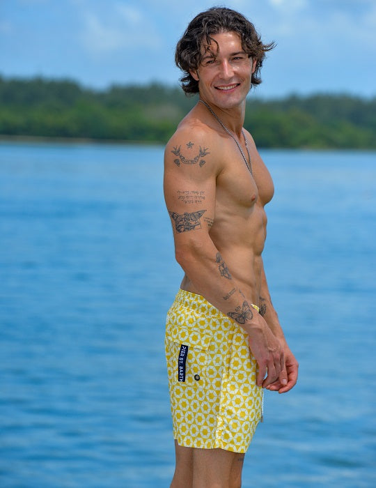 Men's Catamaran Sports Swim Shorts - Hexa