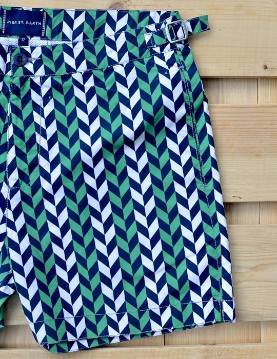 Men's Hamptons Tailored Swim Shorts - Tracks Small