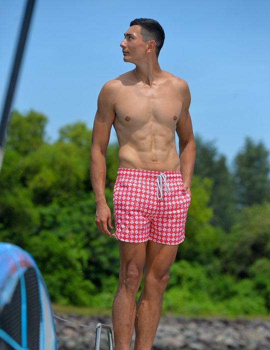 Men's Lebron Sports Swim Shorts - Pinwheel