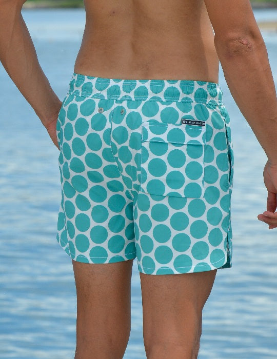 Men's Lebron Sports Swim Shorts - Polka Dots