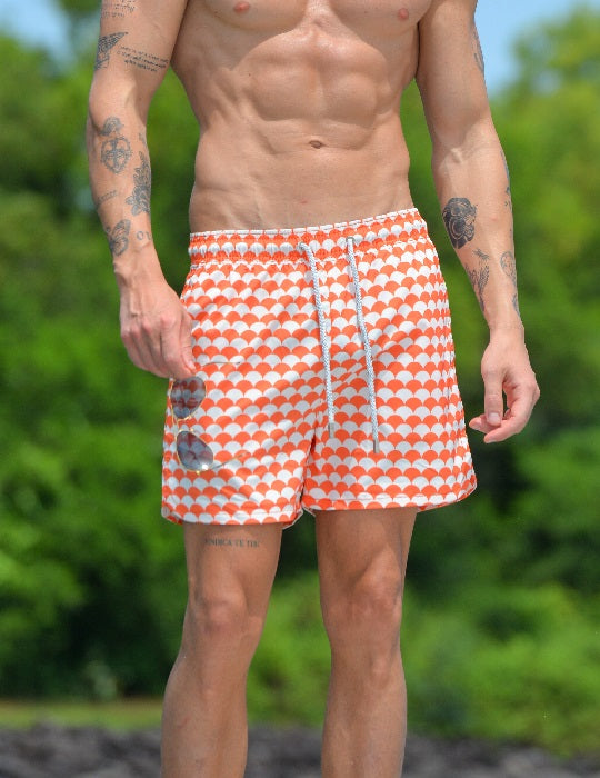 Men's Lebron Sports Swim Shorts - Scales