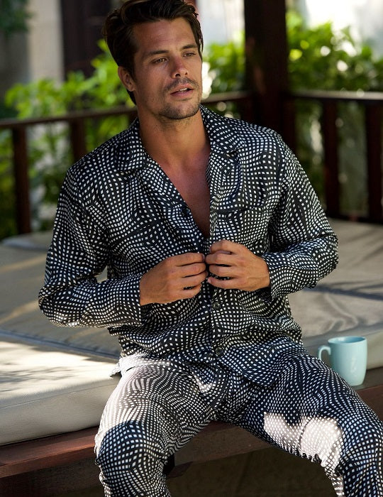 Men's London Pyjamas Set - Space Molecules