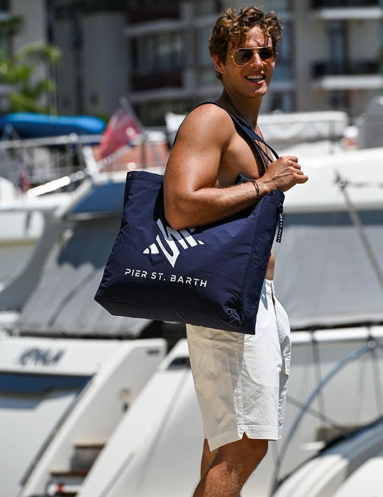OUTRIGGER Water-Resistant Beach Bag - PSB Print