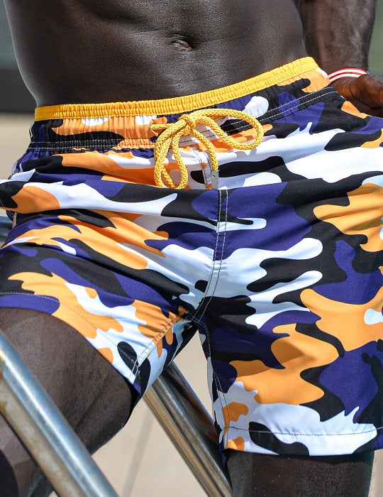 Men's Pier Sports Swim Shorts - Anti Camo