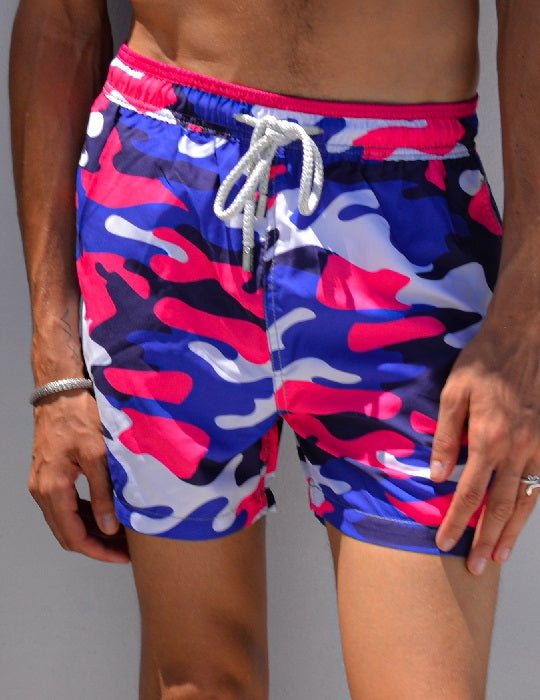 Men's Pier Sports Swim Shorts - Anti Camo