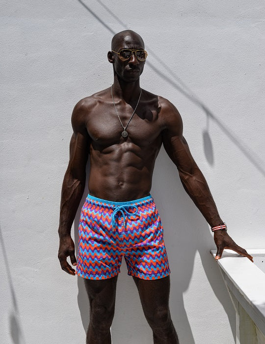 Men's Pier Sports Swim Shorts - Candy Copa