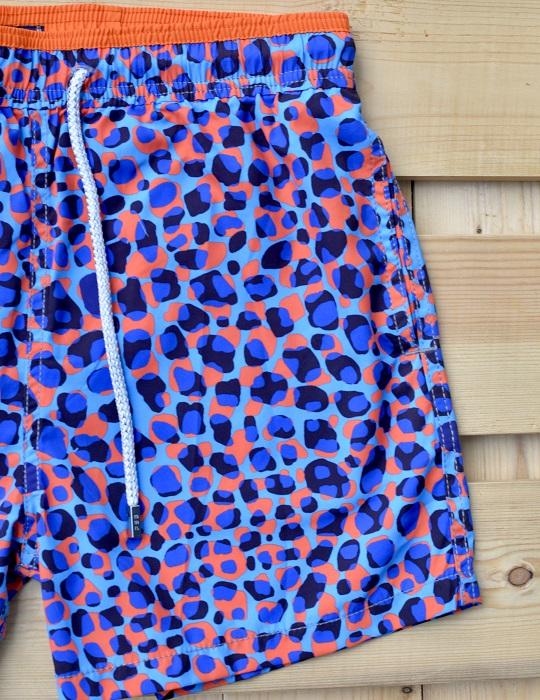 Men's Pier Sports Swim Shorts - Leopard