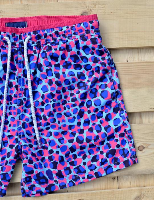 Men's Pier Sports Swim Shorts - Leopard