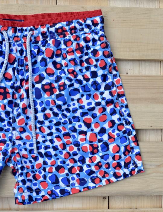 Men's Pier Sports Swim Shorts - Leopard