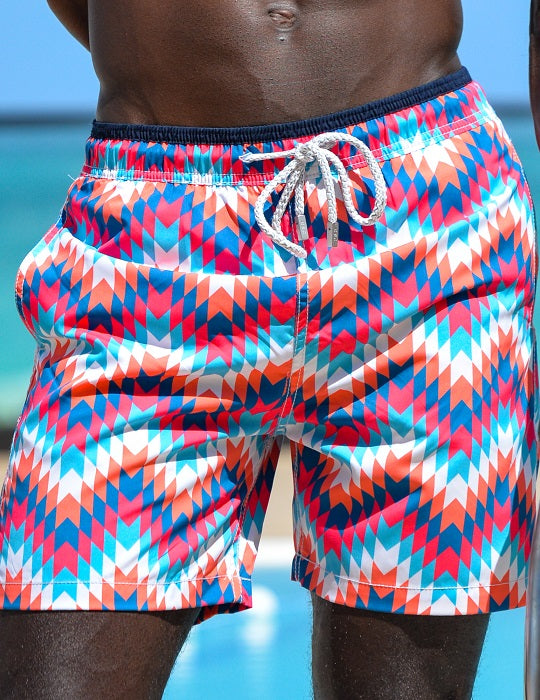 Men's Pier Sports Swim Shorts - Mars