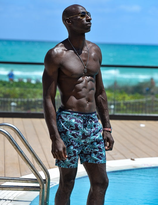 Men's Pier Sports Swim Shorts - Octa