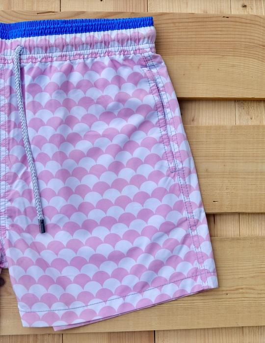 Men's Pier Sports Swim Shorts - Scales