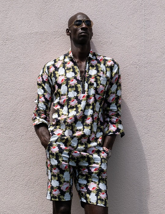 Men's Sorrento Patterned Linen Shirts