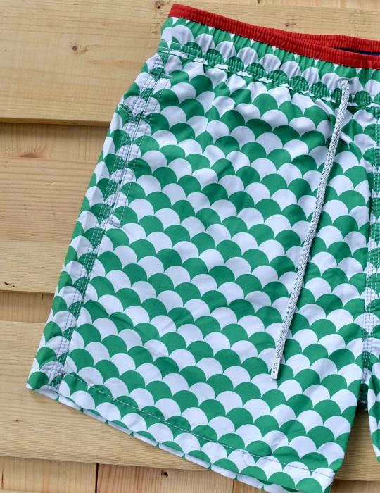 Men's South Beach Sports Swim Shorts - Scales