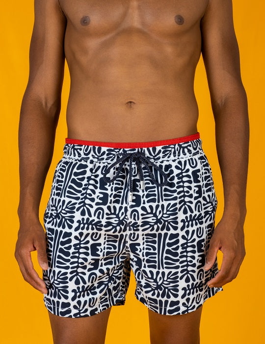 Men's South Beach Sports Swim Shorts - Coral