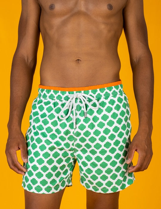 Men's South Beach Sports Swim Shorts - Morocco